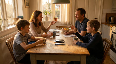 Family Discussing Screen Time Rules at Home: What Works